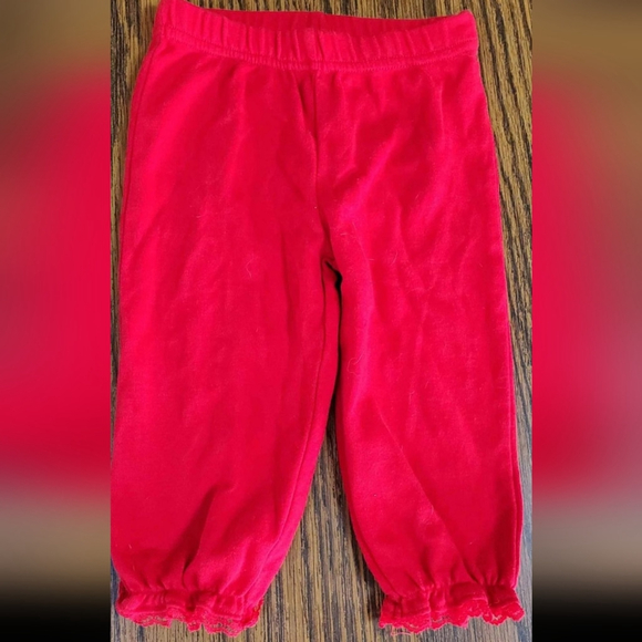 Gently Used Girls 6-9M Pants Trio - Picture 3 of 9